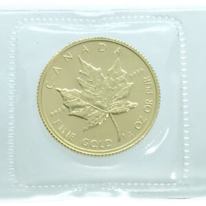 Canada 10 Dollars 1983 1/4 Oz. Maple Leaf - Elizabeth II