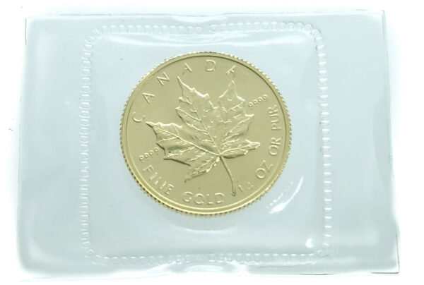 Canada 10 Dollars 1983 1/4 Oz. Maple Leaf - Elizabeth II
