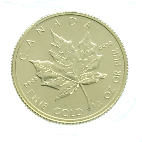 Canada 10 Dollars 1983 1/4 Oz. Maple Leaf - Elizabeth II