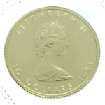 Canada 10 Dollars 1983 1/4 Oz. Maple Leaf - Elizabeth II