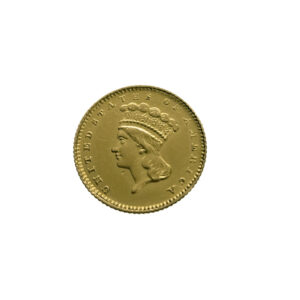 USA 1 Dollar 1862 Large Indian Head