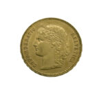Switzerland 20 Francs 1891 Helvetica