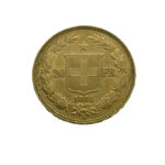 Switzerland 20 Francs 1891 Helvetica