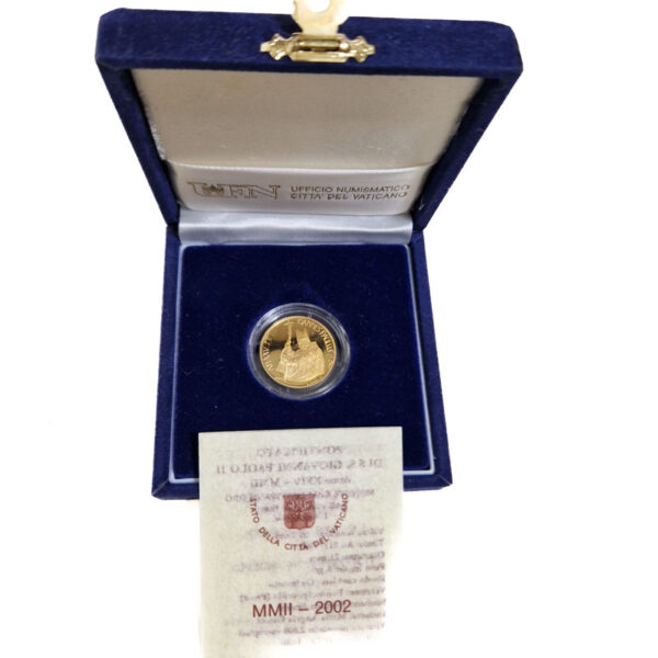 Vatican 20 Euro 2002 Pope Johannes Paul II