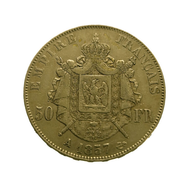 France 50 Francs 1857-A Napoleon III