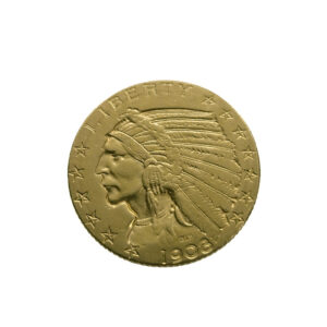 USA 5 Dollars 1908-D Indian Head