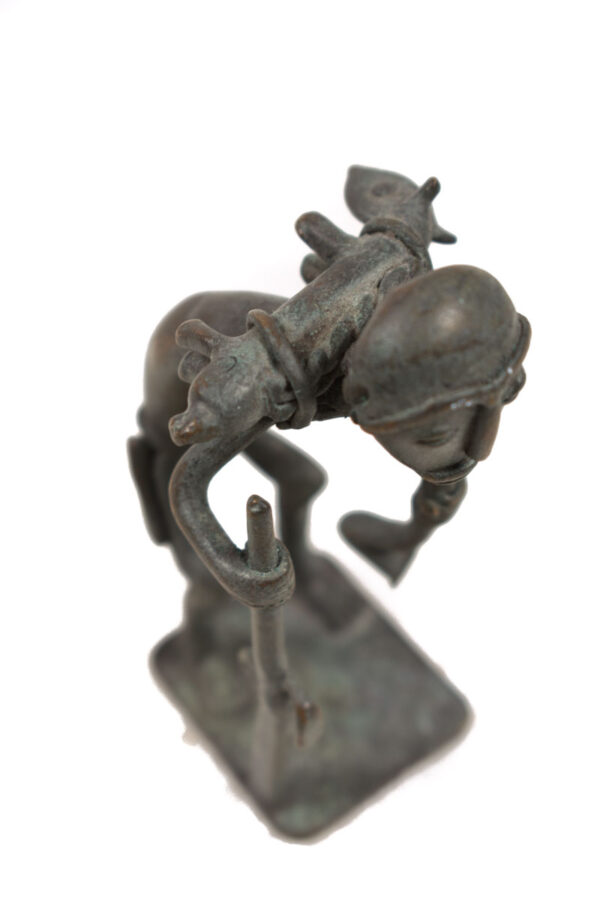 Goldweight figure - Bronze - Ashanti - Ghana