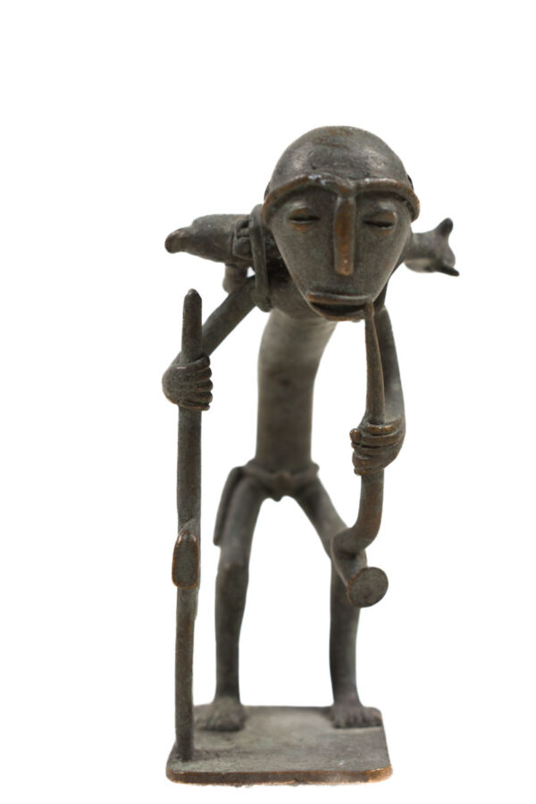 Goldweight figure - Bronze - Ashanti - Ghana