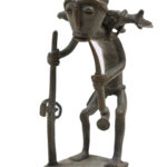 Goldweight figure - Bronze - Ashanti - Ghana