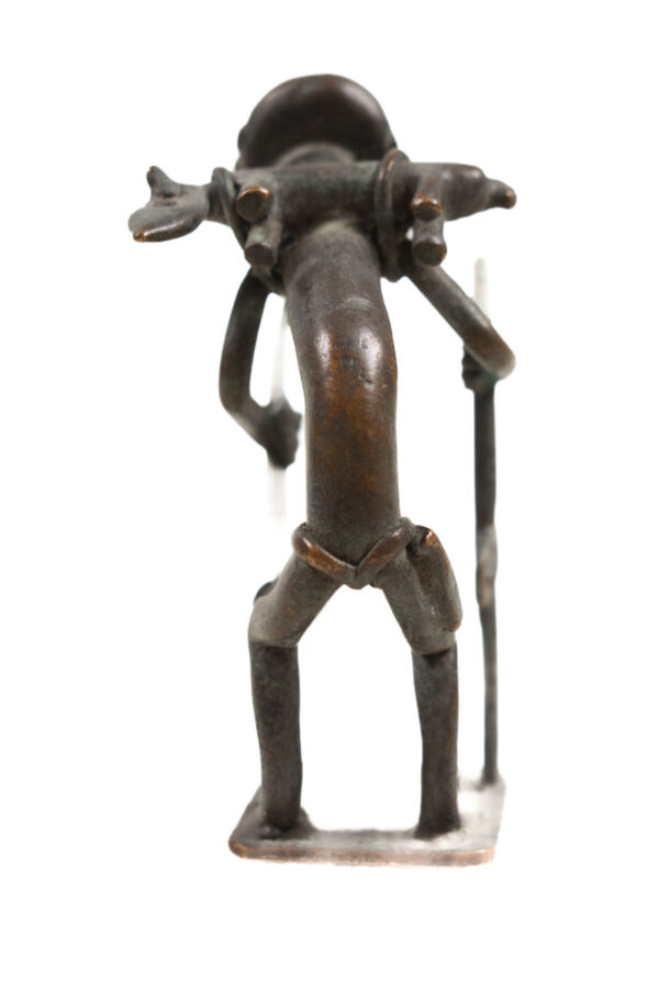 Goldweight figure - Bronze - Ashanti - Ghana