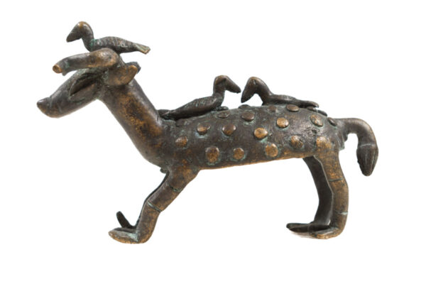 Bushcow Figure - Bronze - Bobo - Burkina Faso