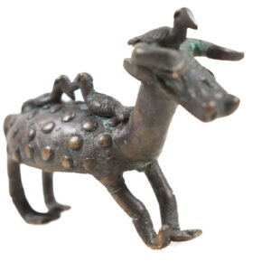 Bushcow Figure - Bronze - Bobo - Burkina Faso