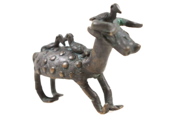 Bushcow Figure - Bronze - Bobo - Burkina Faso