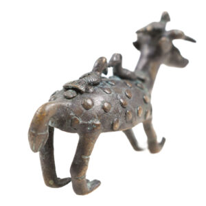 Bushcow Figure - Bronze - Bobo - Burkina Faso