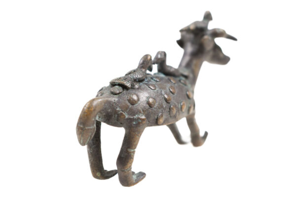 Bushcow Figure - Bronze - Bobo - Burkina Faso