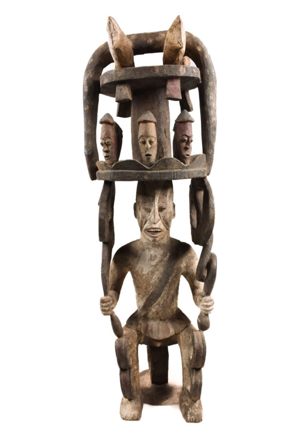 Ikenga Figure- Wood - Igbo - Nigeria