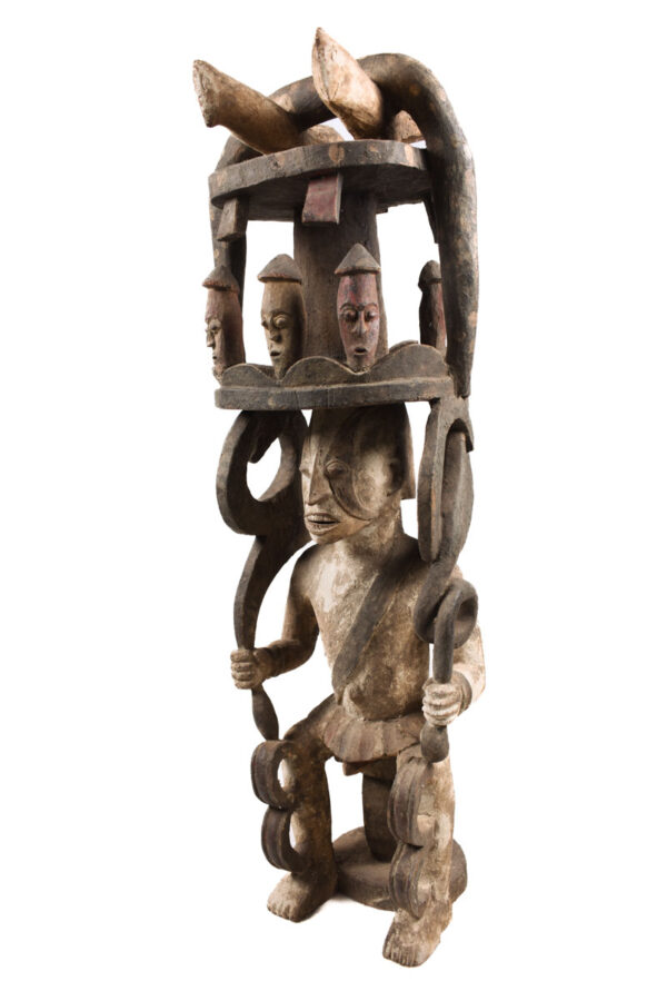 Ikenga Figure- Wood - Igbo - Nigeria