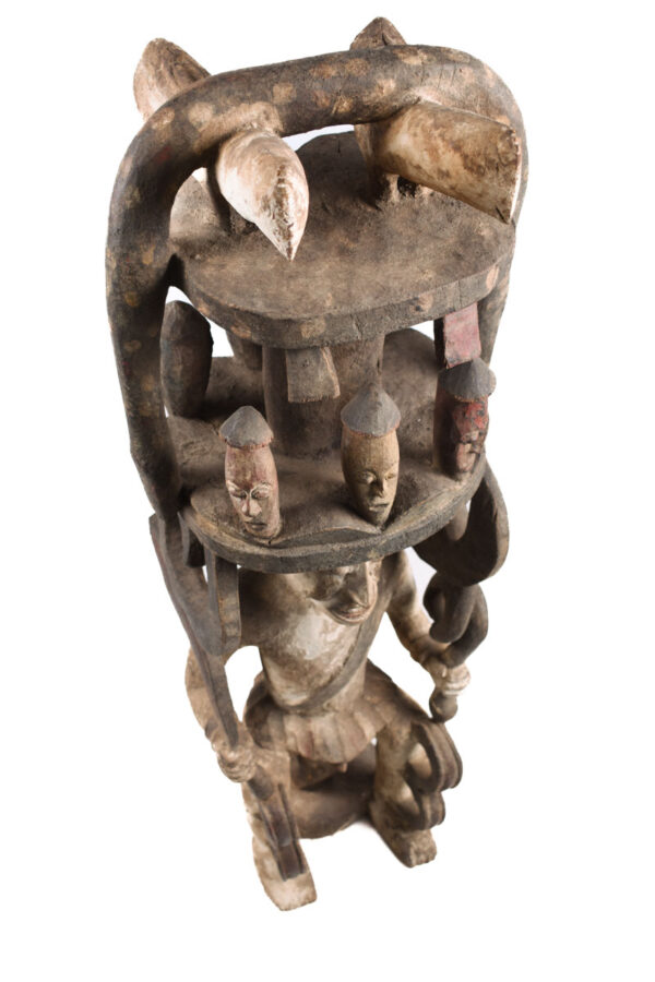 Ikenga Figure- Wood - Igbo - Nigeria