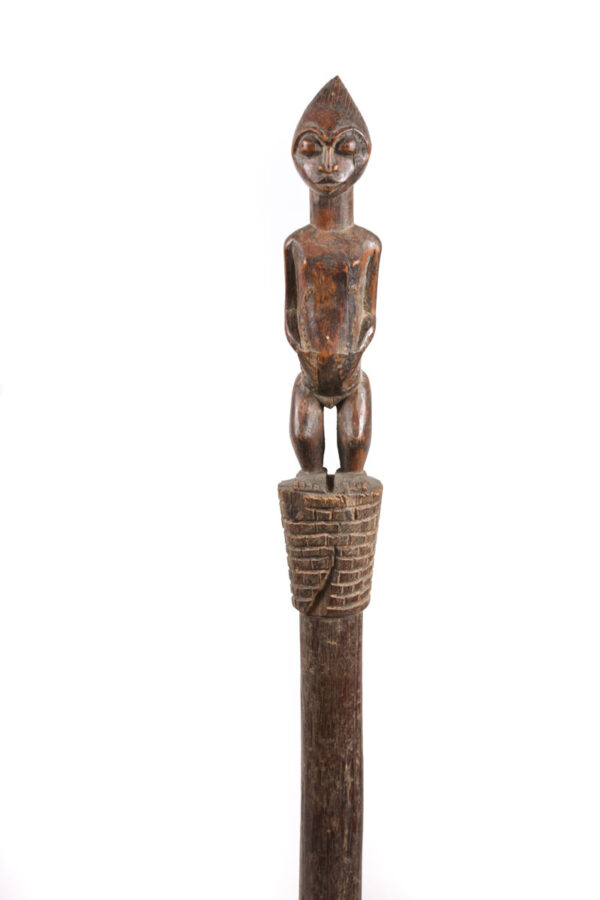 Staff / Scepter - Wood - Baule - Ivory Coast