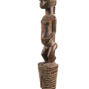 Staff / Scepter - Wood - Baule - Ivory Coast