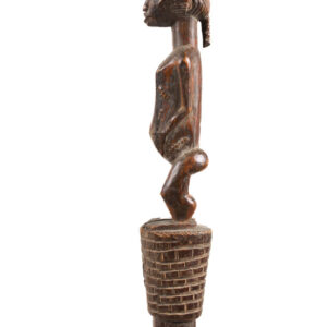 Staff / Scepter - Wood - Baule - Ivory Coast