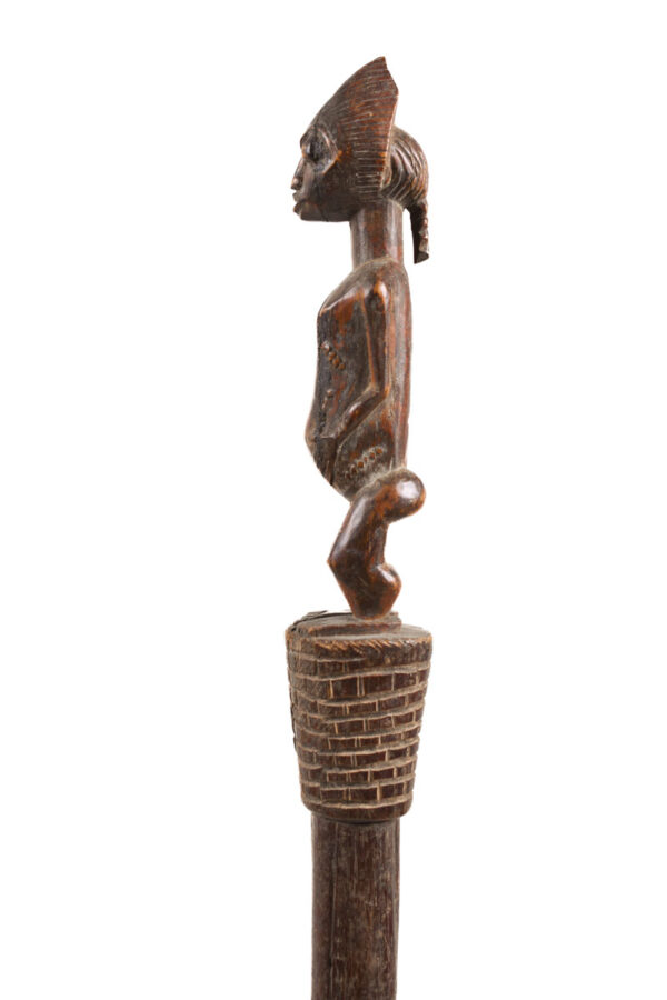 Staff / Scepter - Wood - Baule - Ivory Coast