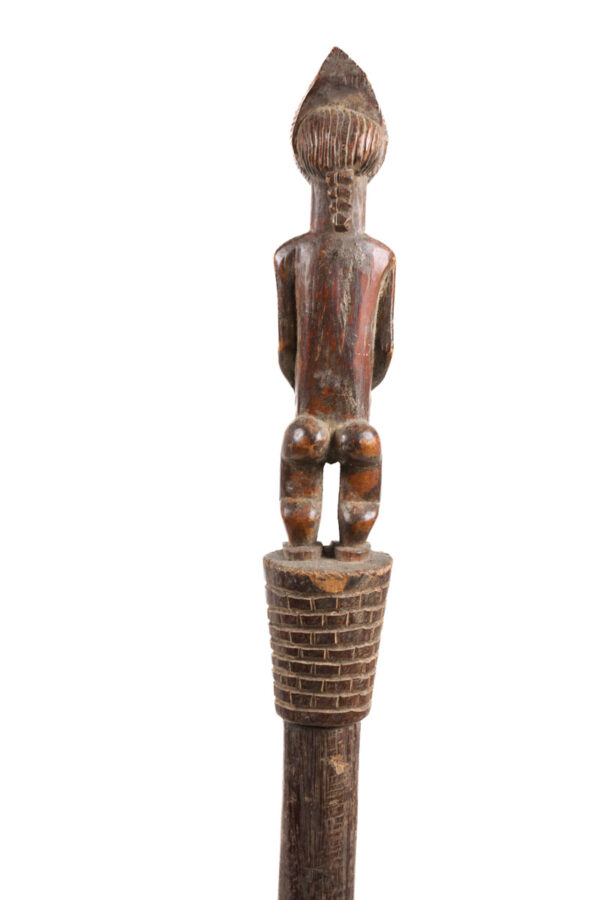 Staff / Scepter - Wood - Baule - Ivory Coast