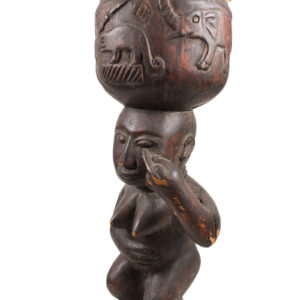 Drum - Wood, Leather - Baga - Guinea