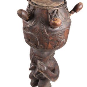 Drum - Wood, Leather - Baga - Guinea