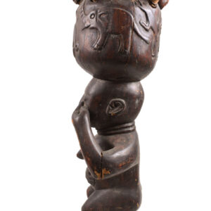 Drum - Wood, Leather - Baga - Guinea