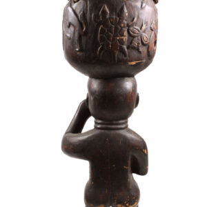 Drum - Wood, Leather - Baga - Guinea