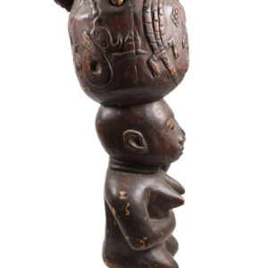 Drum - Wood, Leather - Baga - Guinea