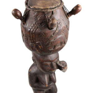 Drum - Wood, Leather - Baga - Guinea