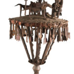 Altar memorial Staff - Asen - Iron - Fon - Benin - Schädler certificate