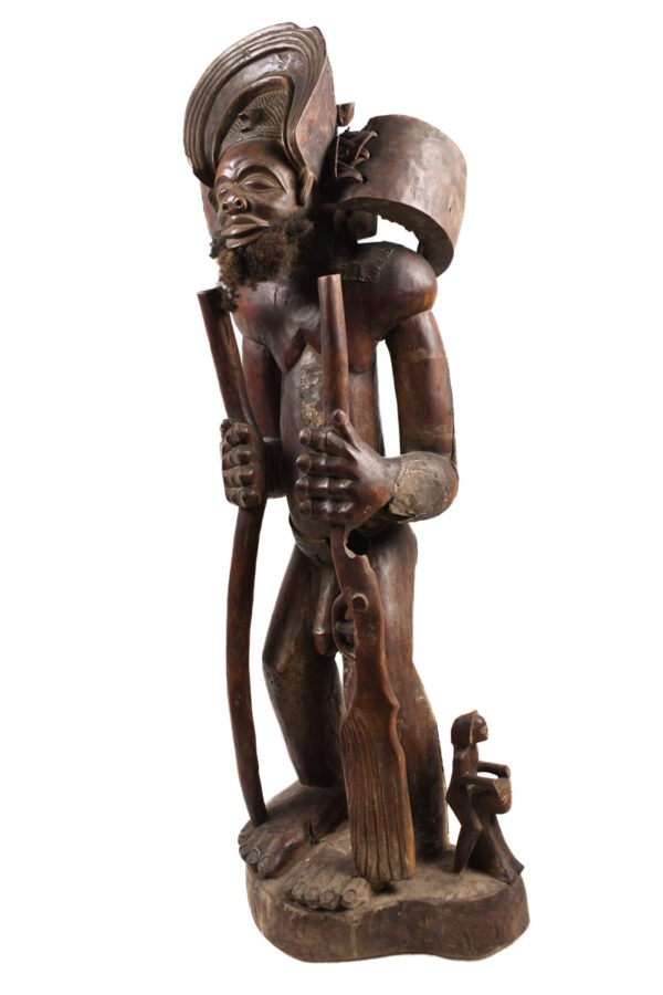 Tshibinda Figure - Wood - Chokwe - Congo