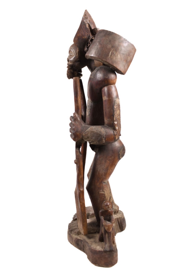Tshibinda Figure - Wood - Chokwe - Congo
