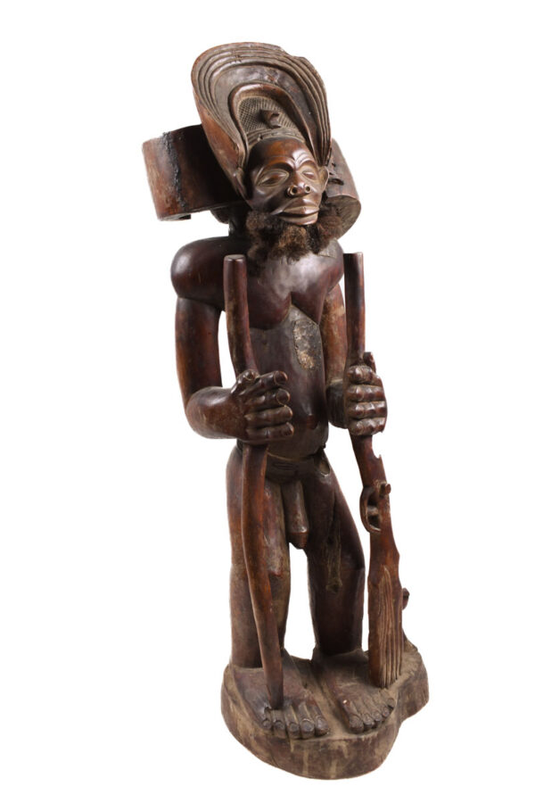 Tshibinda Figure - Wood - Chokwe - Congo