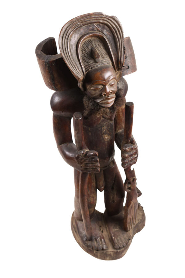Tshibinda Figure - Wood - Chokwe - Congo