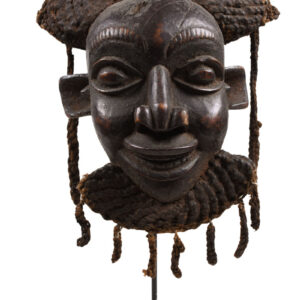 Helmet mask - Wood - Bamoun - Grassland of Cameroun