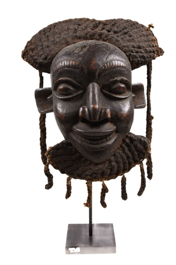 Helmet mask - Wood - Bamoun - Grassland of Cameroun