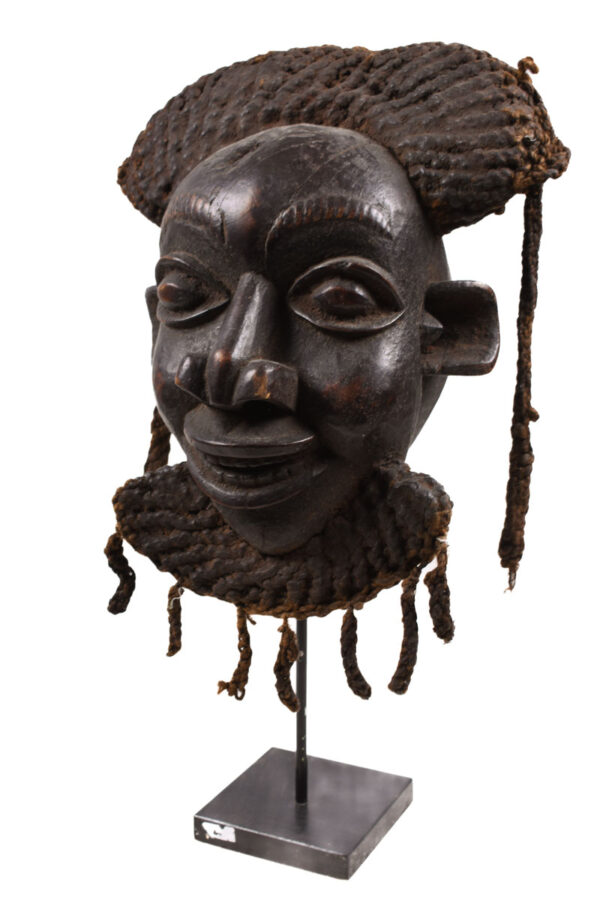 Helmet mask - Wood - Bamoun - Grassland of Cameroun