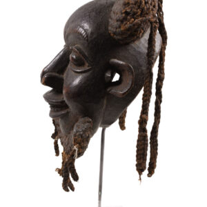 Helmet mask - Wood - Bamoun - Grassland of Cameroun