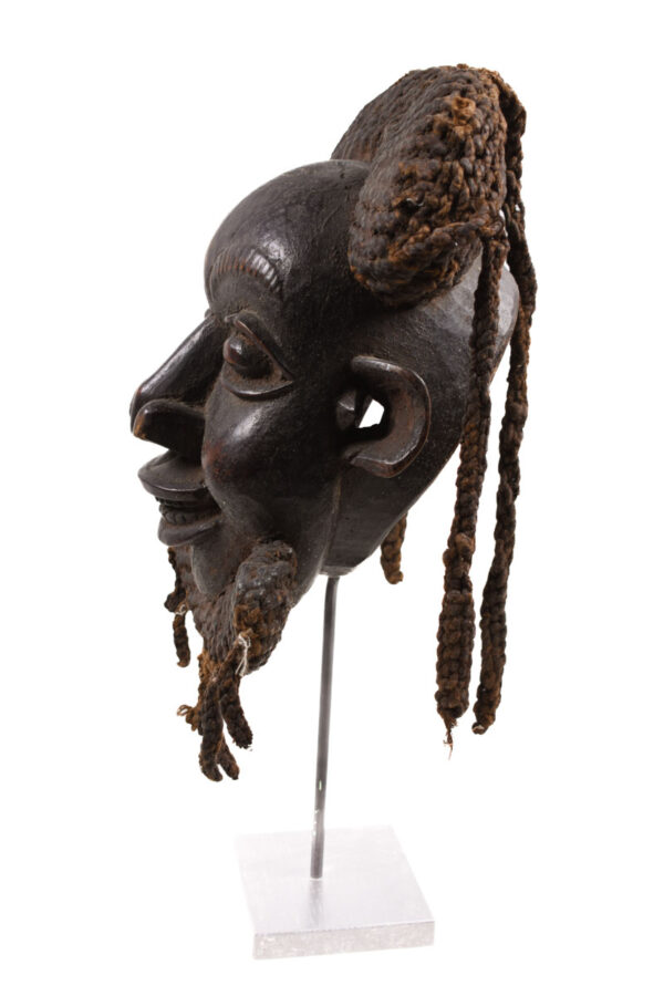 Helmet mask - Wood - Bamoun - Grassland of Cameroun
