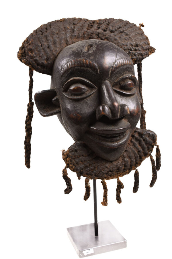 Helmet mask - Wood - Bamoun - Grassland of Cameroun