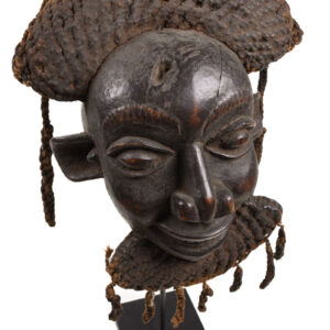 Helmet mask - Wood - Bamoun - Grassland of Cameroun
