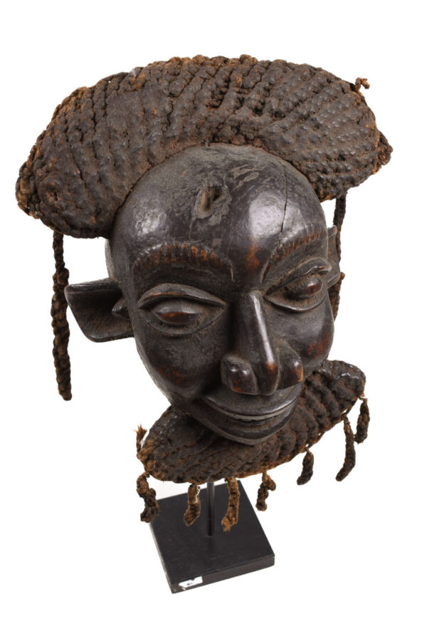 Helmet mask - Wood - Bamoun - Grassland of Cameroun