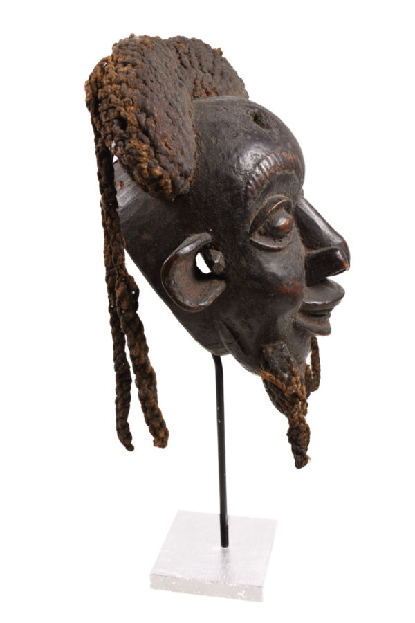 Helmet mask - Wood - Bamoun - Grassland of Cameroun