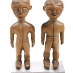 Fertillity doll figure (2) - Wood - Adan Ewe- Togo