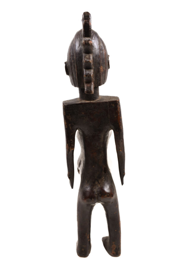 Anthropomorphic cup - Wood - Koro - Nigeria