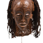 Mask - Wood, Rope - Mwana Pwo - Chokwe - DR Congo